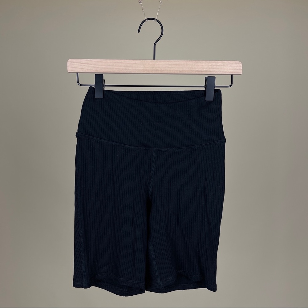 WSLY Rivington 7” Ribbed High-Waist Short - Picture 4 of 7